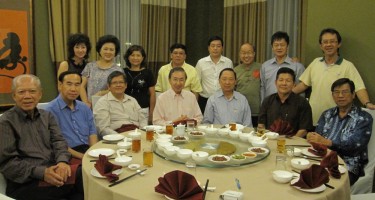 馬來西亞傅氏公會主席傅木松與馬來西亞羅氏公會主席羅志明假大同皇府酒家聯合宴請世羅代表團